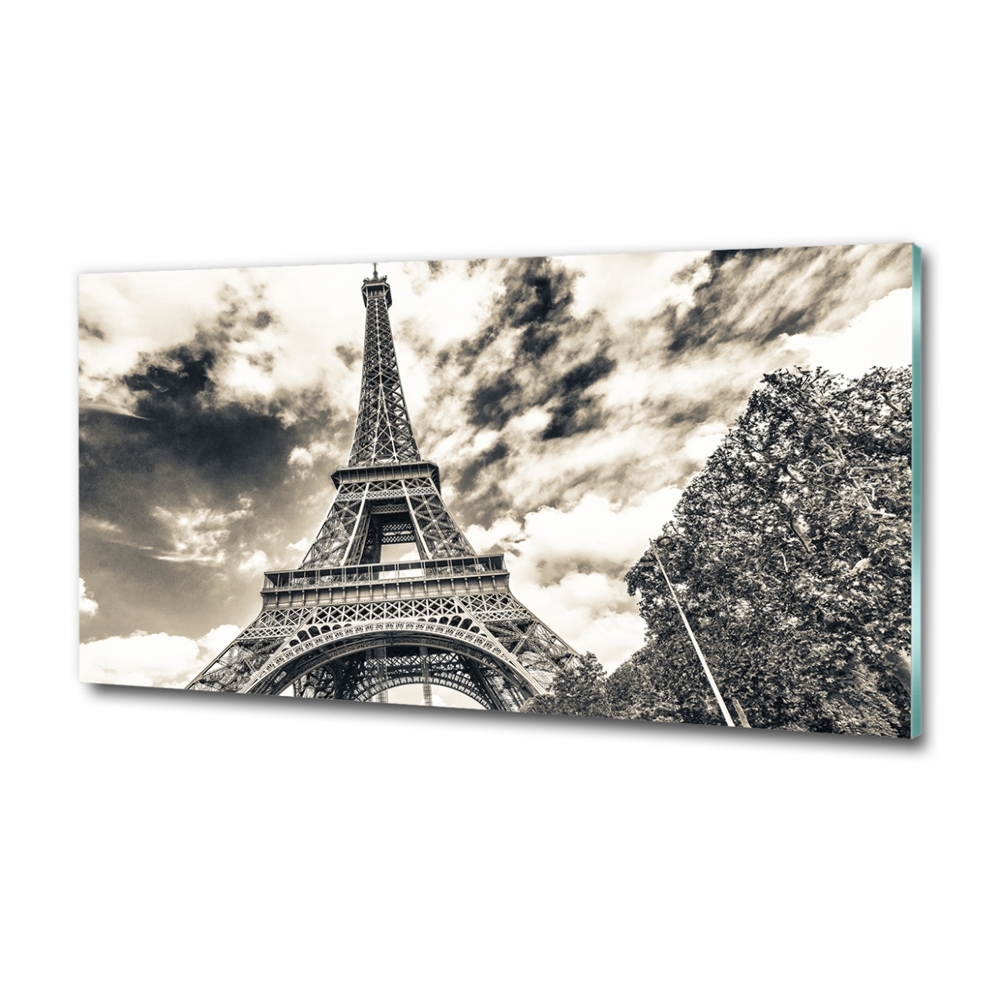 Photo printed on glass Eiffel paris tower