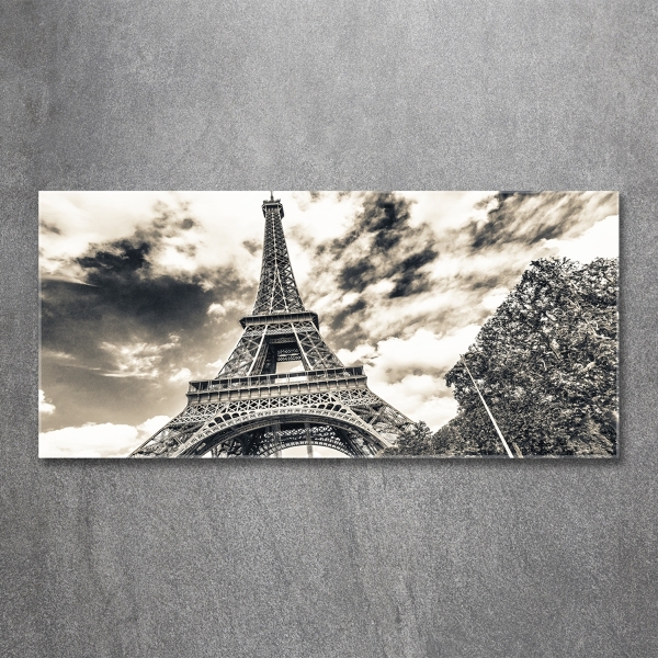 Photo printed on glass Eiffel paris tower