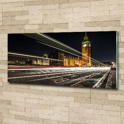 Glass picture wall art Big ben london