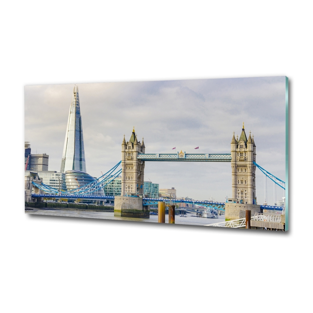 Glass picture wall art Thames london