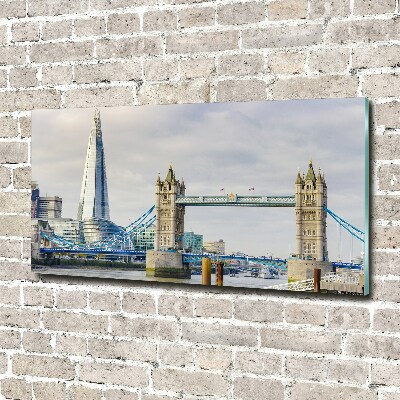 Glass picture wall art Thames london