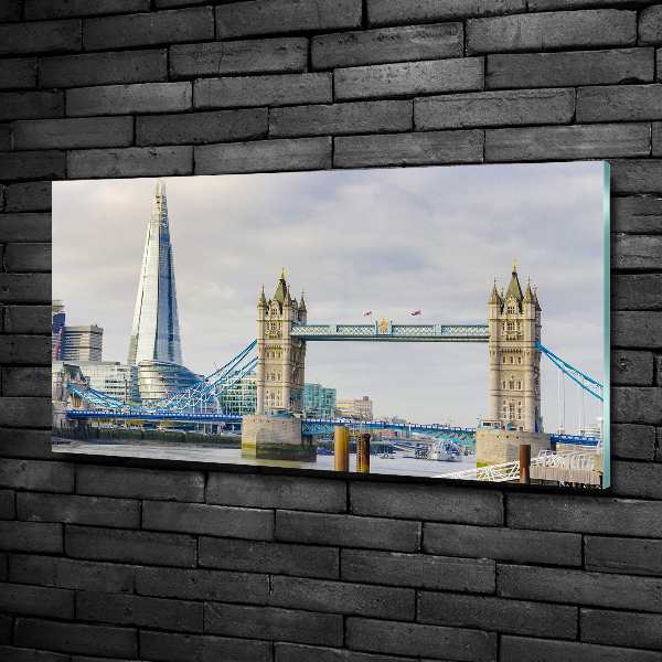 Glass picture wall art Thames london