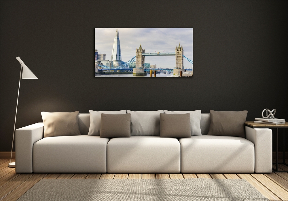 Glass picture wall art Thames london