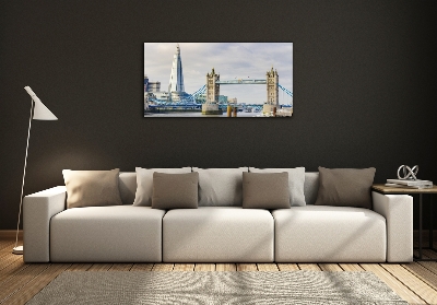 Glass picture wall art Thames london