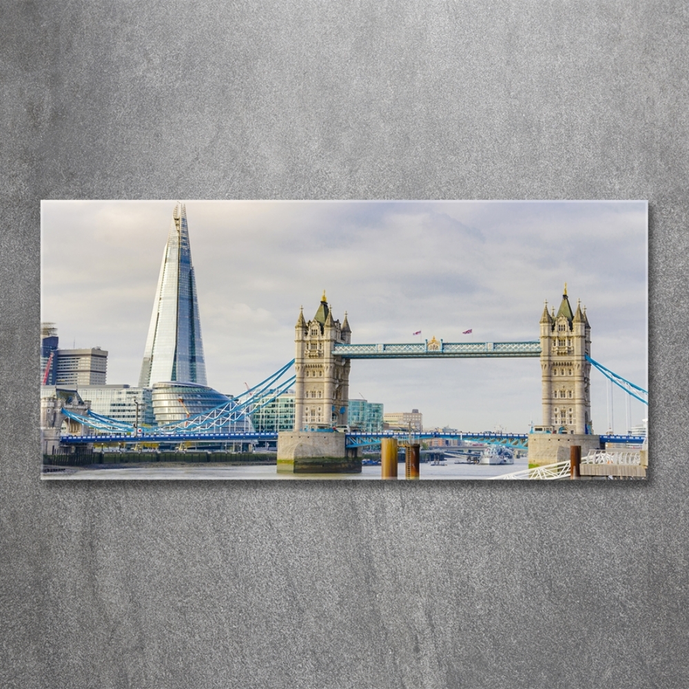 Glass picture wall art Thames london