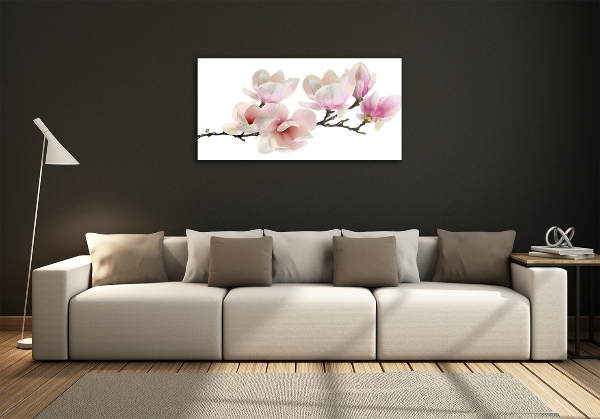 Glass art print Magnolia