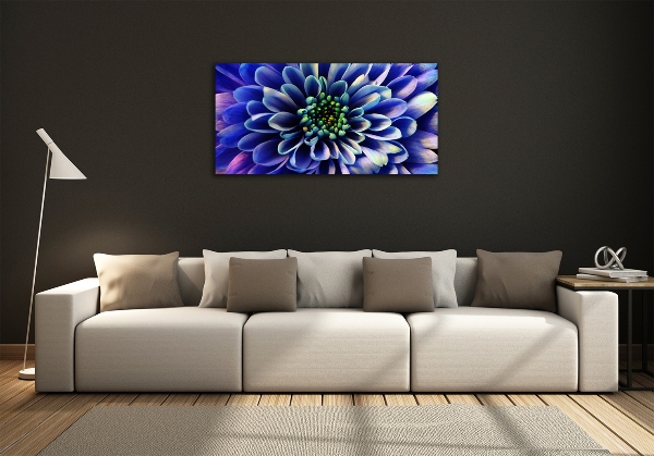 Glass art print Aster