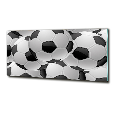 Wall art on glass Football