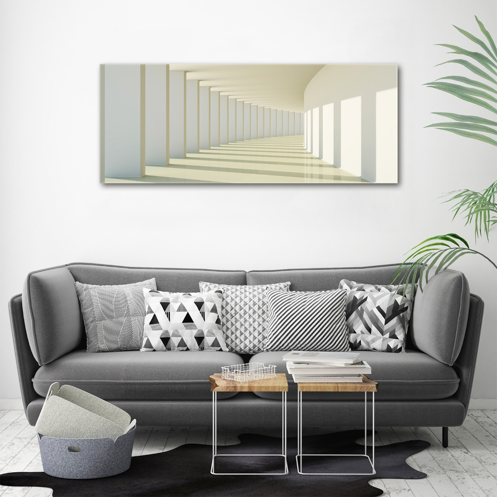 Glass wall art large Corridor