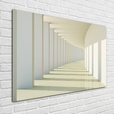 Glass wall art large Corridor