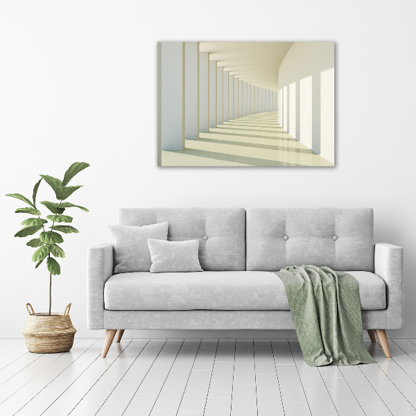 Glass wall art large Corridor