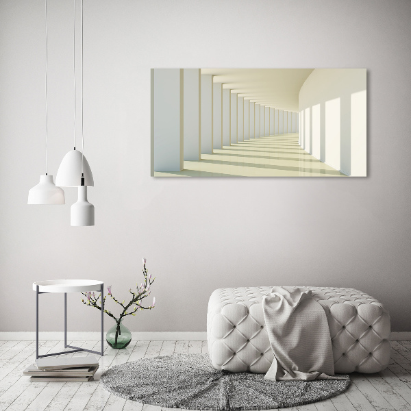 Glass wall art large Corridor