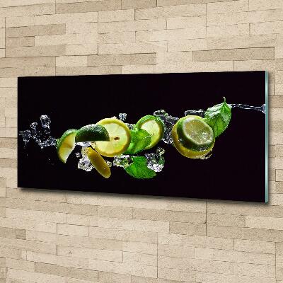 Wall art on glass Mojito