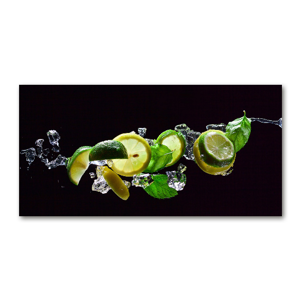 Wall art on glass Mojito