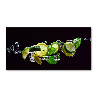 Wall art on glass Mojito