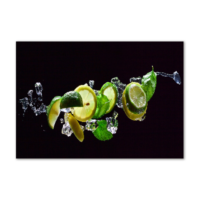 Wall art on glass Mojito