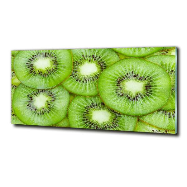 Wall art on glass Kiwi