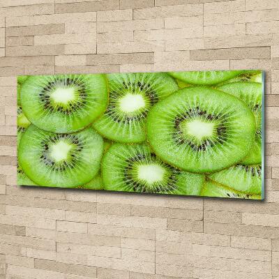 Wall art on glass Kiwi