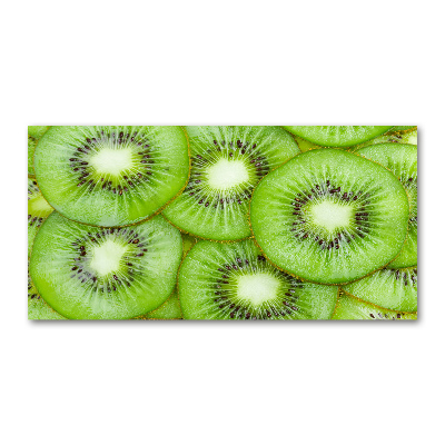 Wall art on glass Kiwi