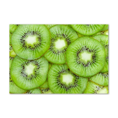 Wall art on glass Kiwi