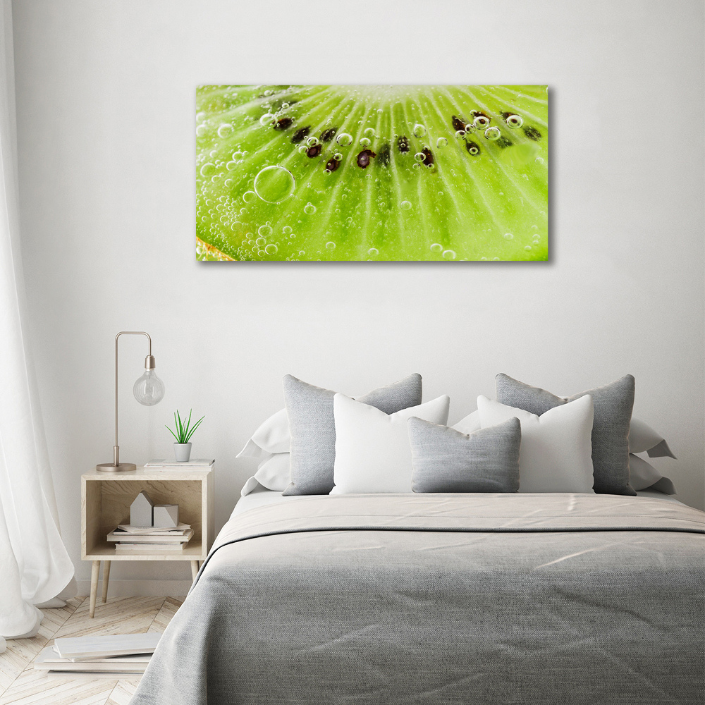 Glass art print Kiwi