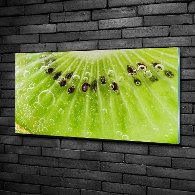 Glass art print Kiwi