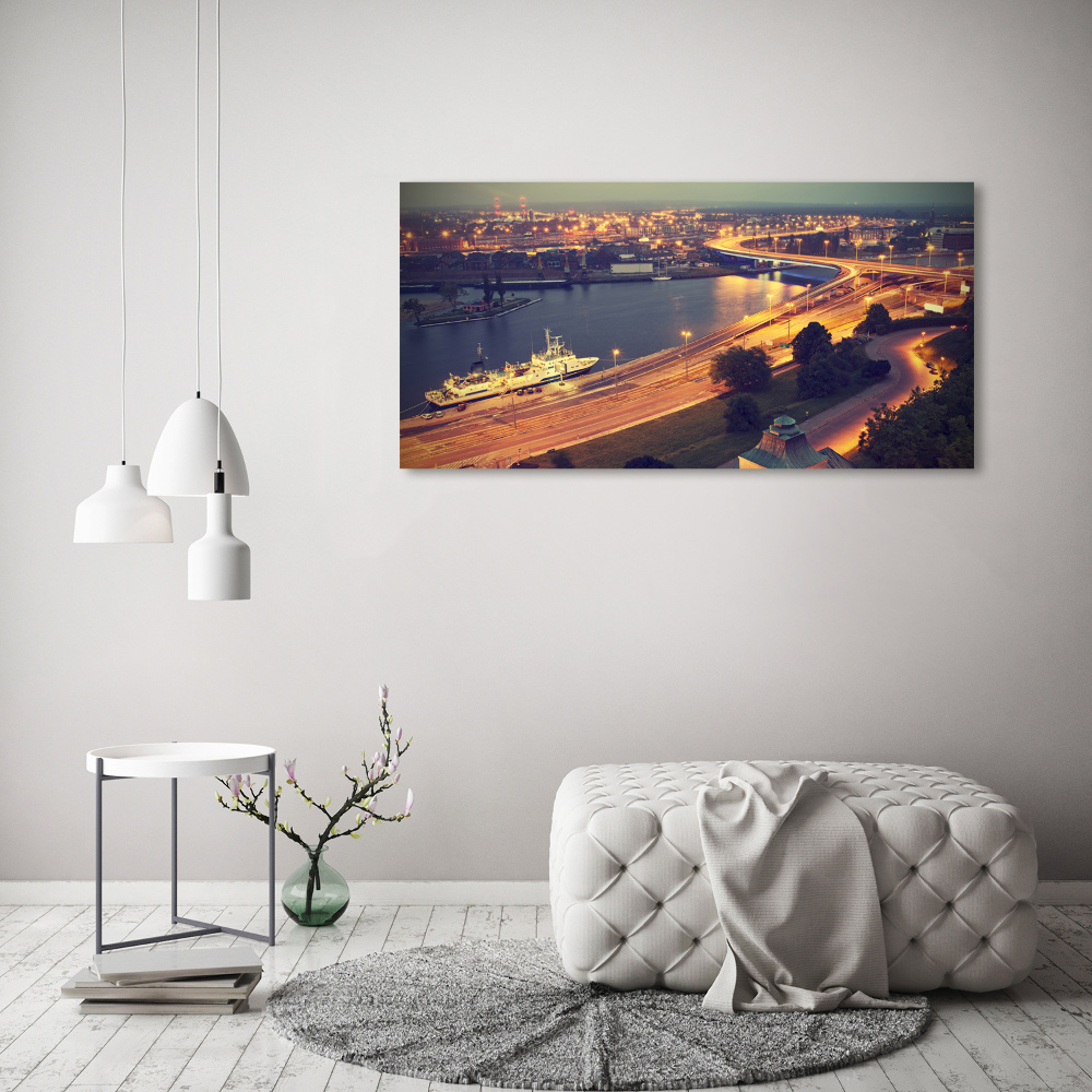 Glass picture print Szczecin poland