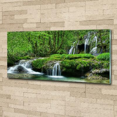 Glass art print Cascades