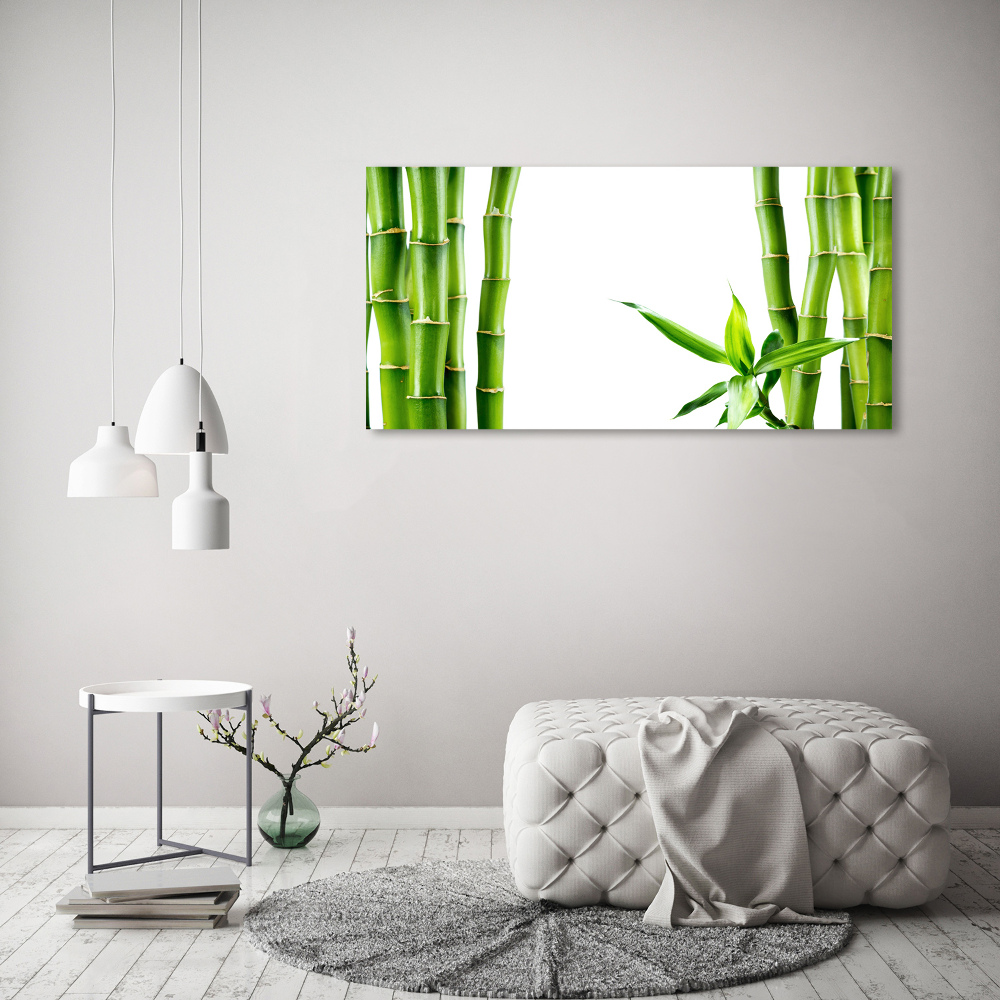 Glass wall art Bamboo