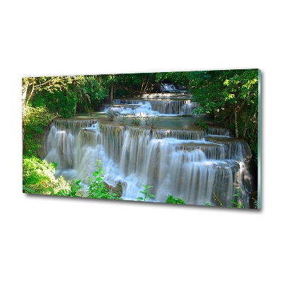 Photo printed on glass Waterfall