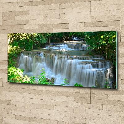 Photo printed on glass Waterfall