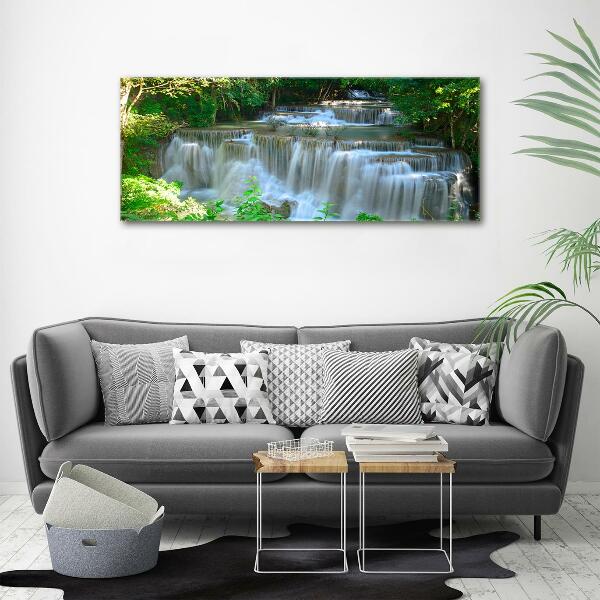 Photo printed on glass Waterfall