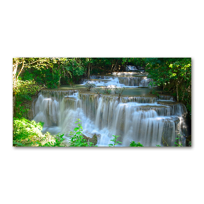 Photo printed on glass Waterfall