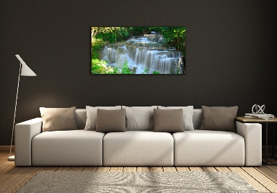 Photo printed on glass Waterfall