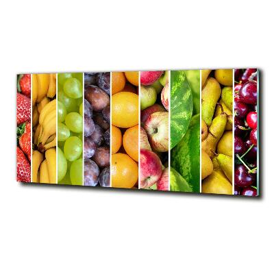 Glass wall art Fruit