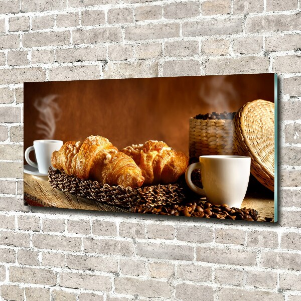 Wall art on glass Breakfast