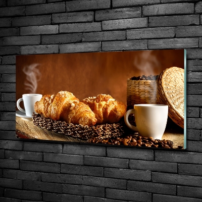 Wall art on glass Breakfast