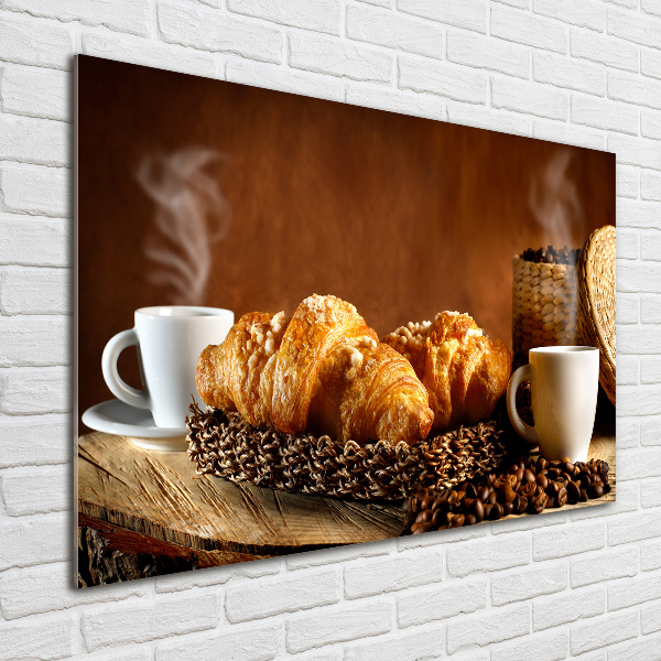 Wall art on glass Breakfast