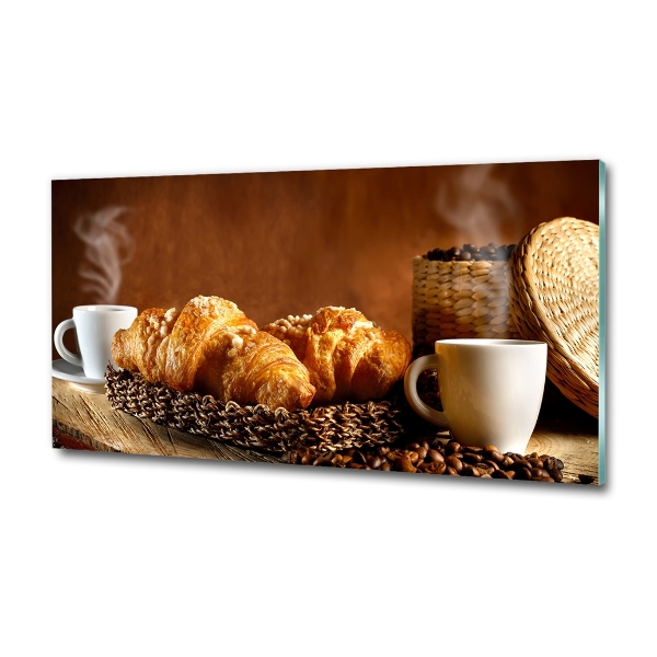 Wall art on glass Breakfast