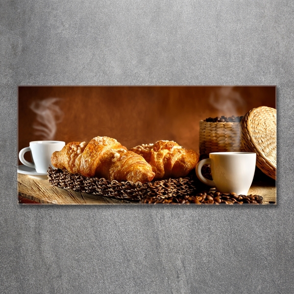 Wall art on glass Breakfast