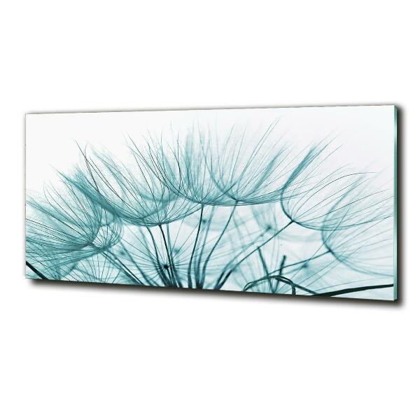 Glass wall art Dandelion seeds