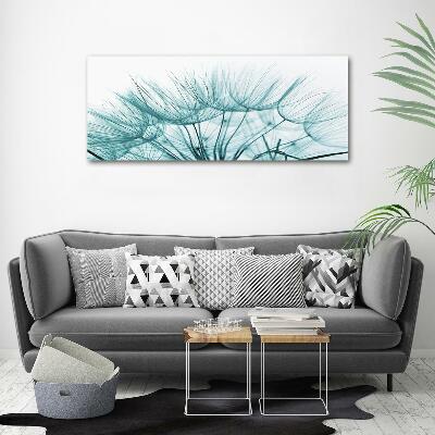 Glass wall art Dandelion seeds