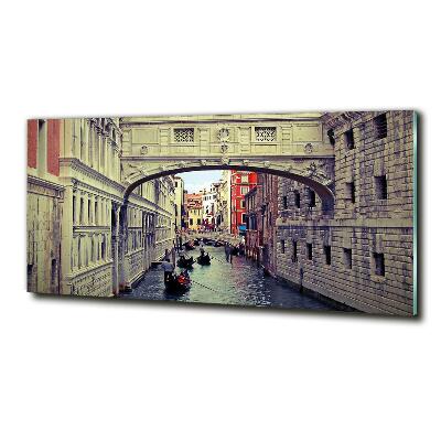 Glass art print Venice italy