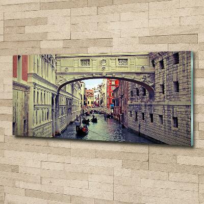 Glass art print Venice italy