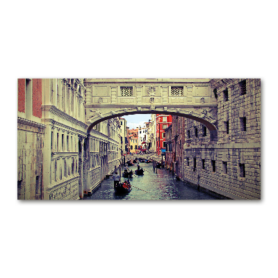 Glass art print Venice italy