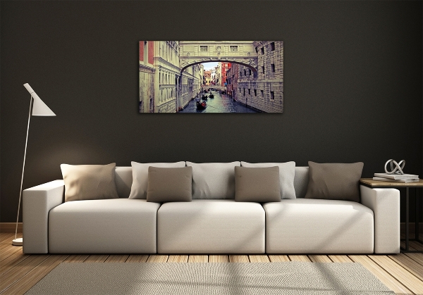 Glass art print Venice italy