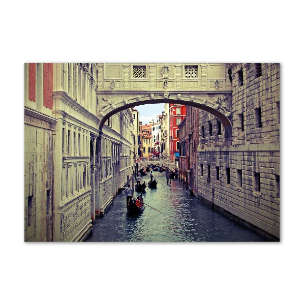 Glass art print Venice italy