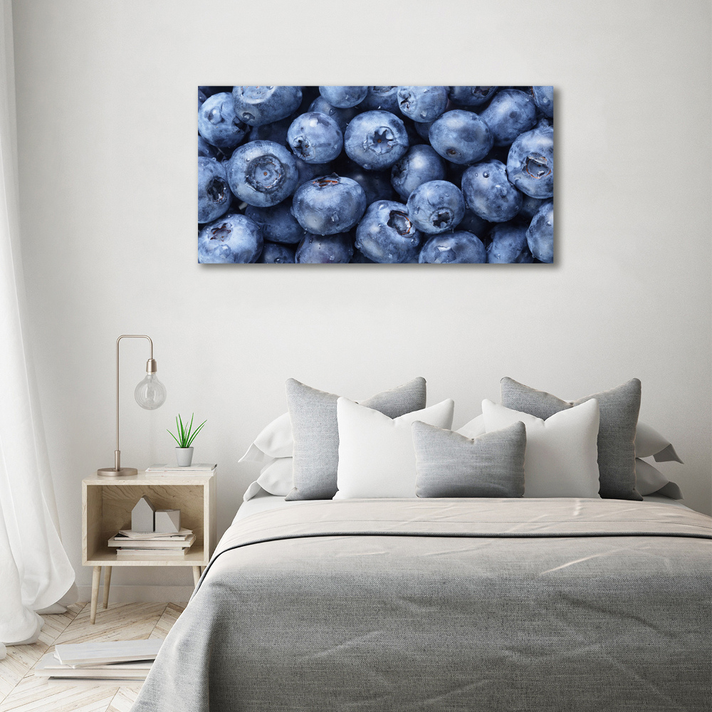 Glass art print Berries