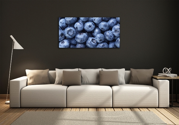 Glass art print Berries