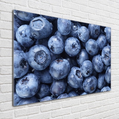 Glass art print Berries